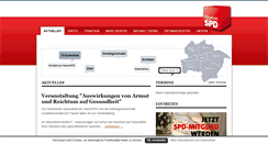 Desktop Screenshot of hammspd.de